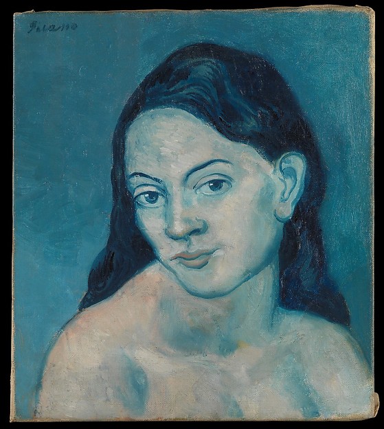 Picasso Head of a Woman 1903
